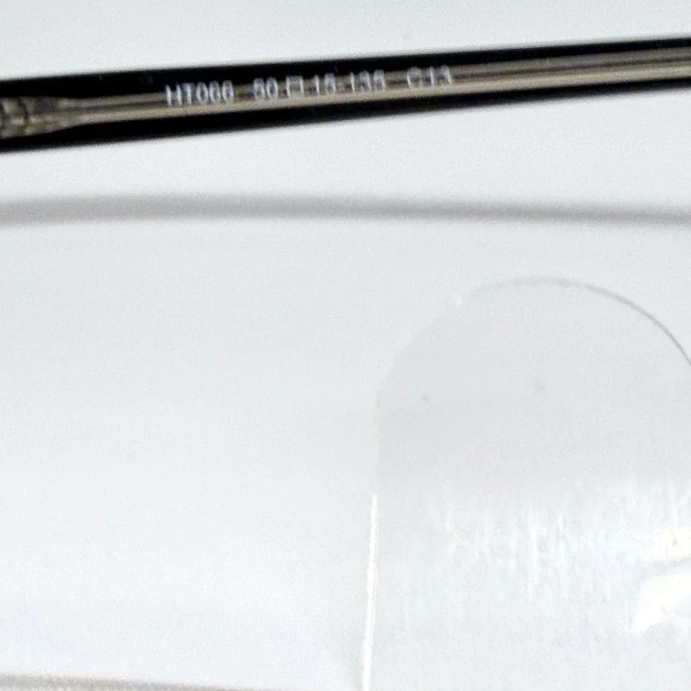 EyeBuyDirect HT066 Black Clear Oval Eyeglass Frames 50-16-135